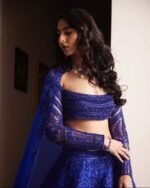 Blue Lehnga choli AZ 4255 - Image 3