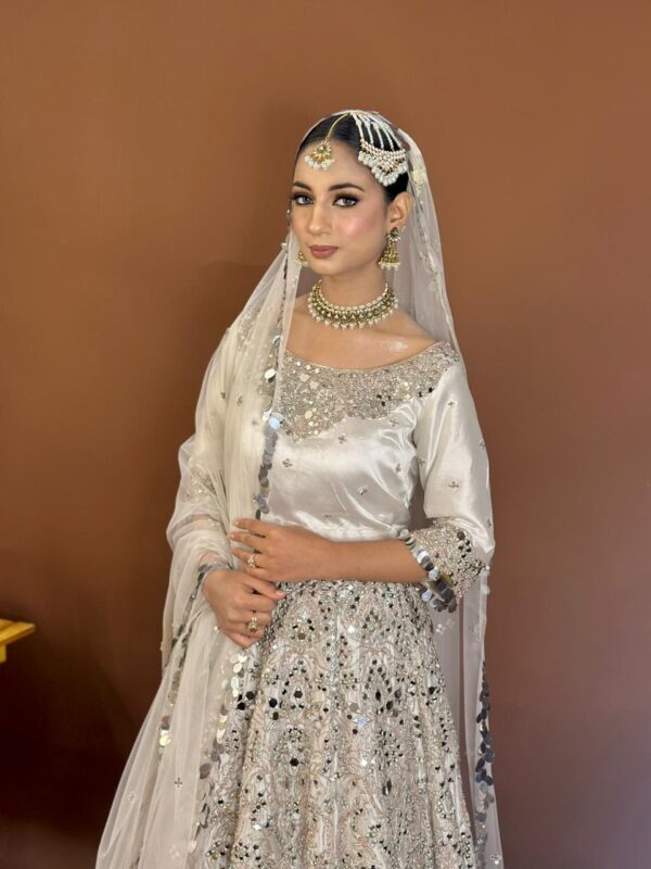 mirror work lehnga - Image 4