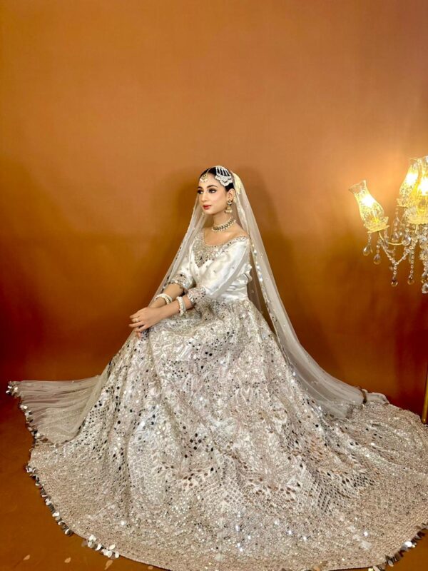 mirror work lehnga - Image 2